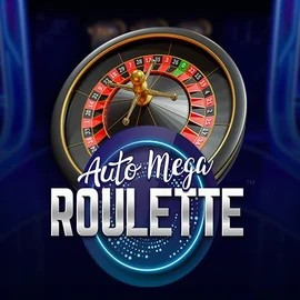 Auto Mega Roulette slot logo by Pragmatic Play at Pelikioski Casino