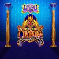 Slots logo of Diamond Spins Cleopatra from IGT at Pelikioski Casino