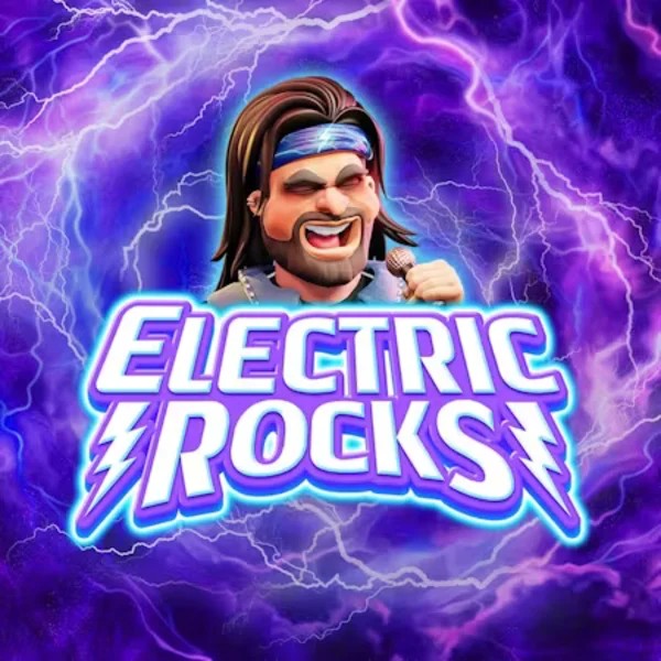 Electric Rocks logo – Slots by Inspired Gaming at Pelikioski Casino
