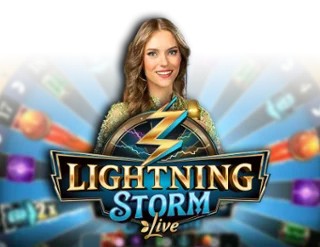 Lightning Storm slot visual from Evolution available on pelikioskikasinos.fi