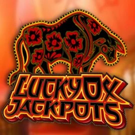 Lucky Ox Jackpots online game logo by Rival on pelikioskikasinos.fi