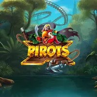 Enjoy Pirots X by ELK Studios – logo hosted on pelikioskikasinos.fi