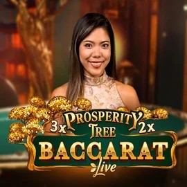 Prosperity Tree Baccarat logo by Evolution at Pelikioski Casino