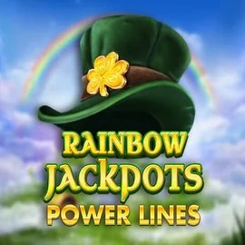 Jackpots logo of Rainbow Jackpots Power Lines from Red Tiger Gaming at Pelikioski Casino