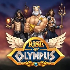 Rise of Olympus by Play'n GO, showcased at pelikioskikasinos.fi – game logo
