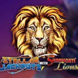 Stellar Jackpots with Serengeti Lions game by Lightning Box Game – logo hosted on Pelikioski Casino