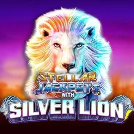 Stellar Jackpots with Silver Lion logo – Jackpots by Lightning Box Game at Pelikioski Casino
