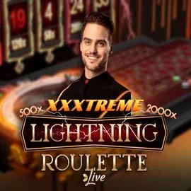 XXXtreme Lightning Roulette logo by Evolution Pelikioski Casino